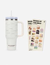 NT Bible Checklist 40 oz Tumbler